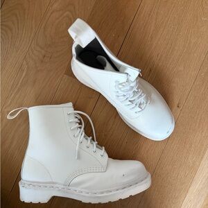 Dr. Martens White Boots